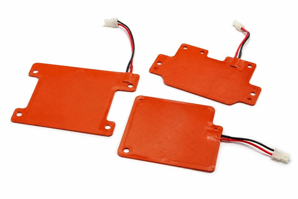 Battery Pack Silicone Heaters — the construction this page describes