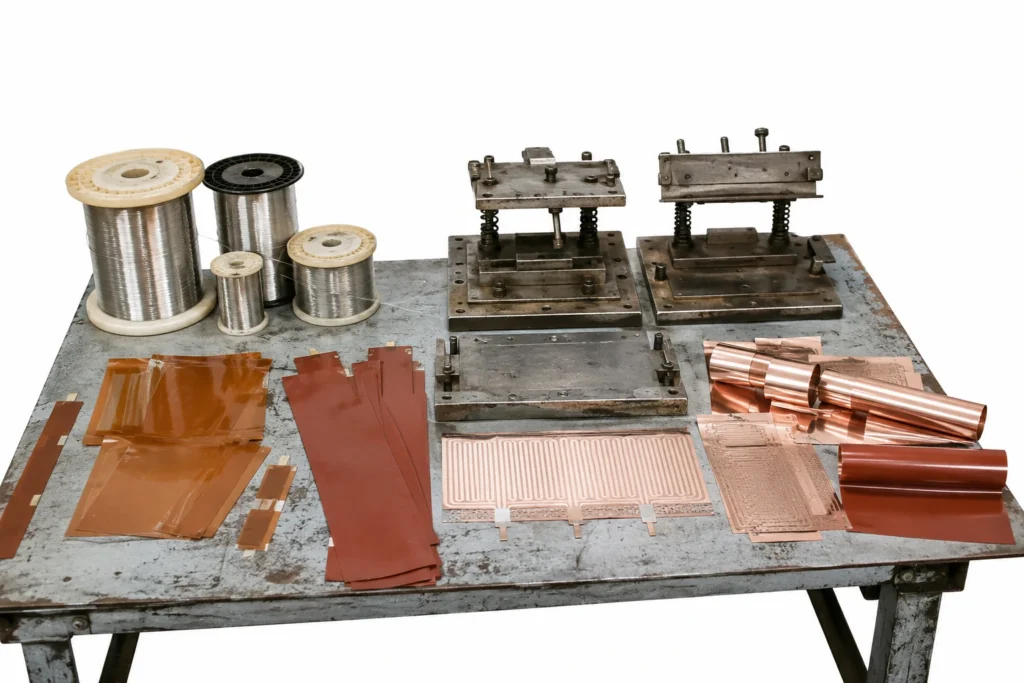 Epoxy Immersion and Tank Heaters in production